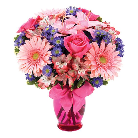 Pink Delight flower bouquet (BF107-11KL)