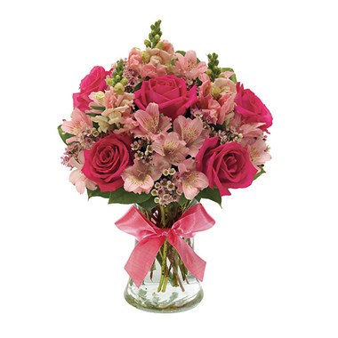 Pink petals bouquet (BF133-11)