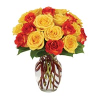 Yellow & Orange Rose Bouquet (BF236-11)