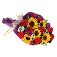 "Thinking of You" hand-tied flower bouquet (BF261-11)